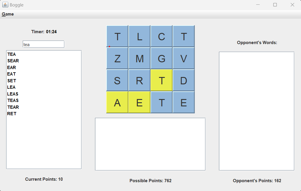 Find the word TEA